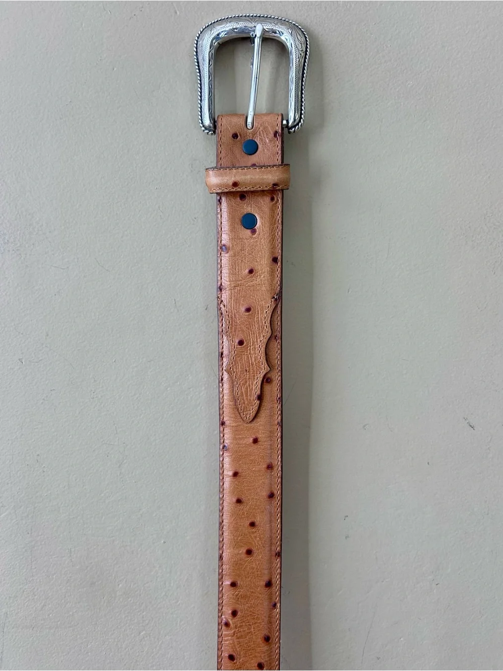 Tony Lama Western Leather Belt Size 42